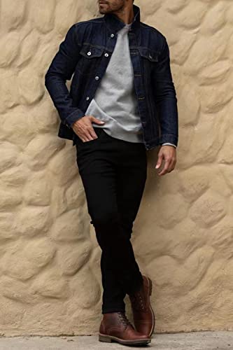 Men's Classic Slim Fit Stretchy Jeans for Men Skinny Flex Denim Pants Ripped Designer2