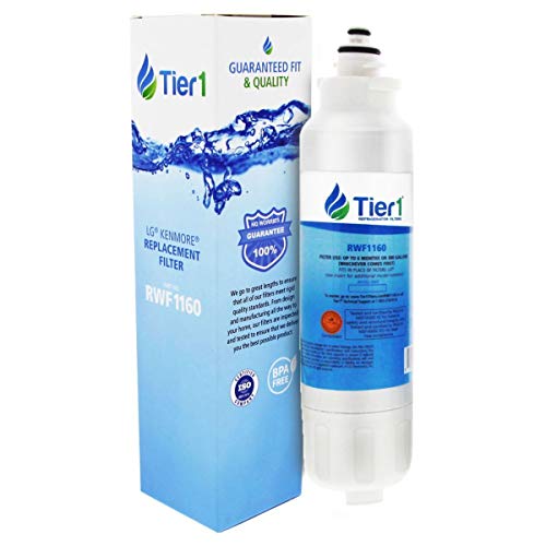 Tier1 Adq73613401 Refrigerator Water Filter | Replacement For Lg Lt800P, Adq73613402, Kenmore 9490, 46-9490, 469490, Adq73613408, Dwf-35, Fridge Filter #TOP28