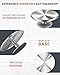 RFAQK 12 Inch Aluminum Alloy Revolving Cake Stand, Cake Turntable for Decorating Rotating Cake Stand for Cupcakes, Pastries and Cake Decorations
