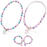 ❤ 【Regalo perfecto】 Este es un gran regalo para su niña y sus amigos. Estas pulseras y collares de la amistad pueden mejorar muy bien la amistad entre amigos.