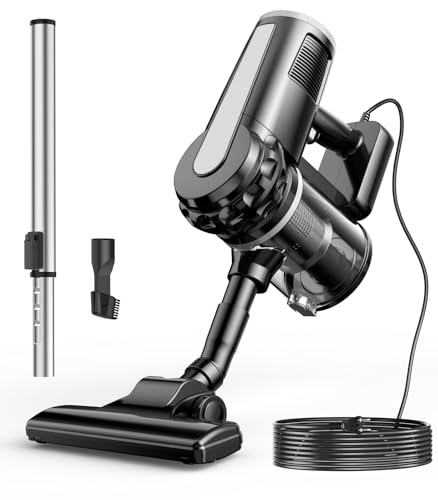 Qimedo Corded Stick & Handheld Vacuum for Home and Car