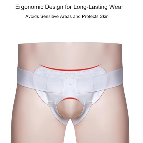 Faja Hernia Ajustable para Hombre y Mujer con 2 Almohadillas de Compresión miniatura 5