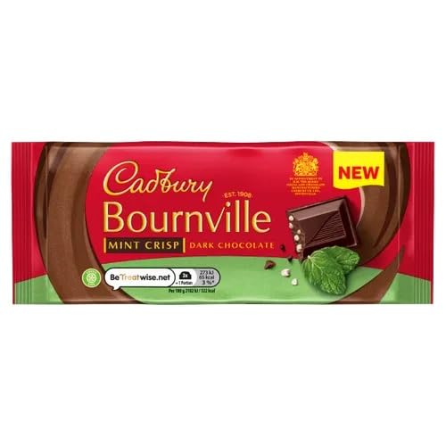 Cadbury Bournville Mint Crisp Dark Chocolate Bar 100gm (B0CHRZJK2R) Amazon Price History, Amazon Price Tracker