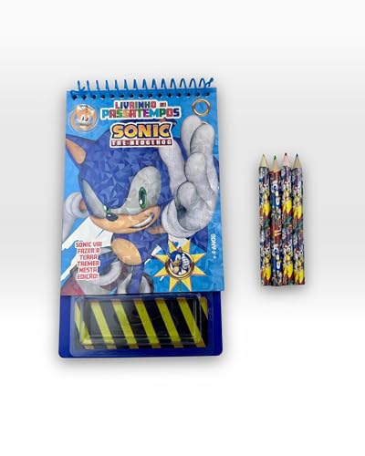 Sonic Livrinho de Passatempos Sonic Livrinho de Passatempos - Imagem 3