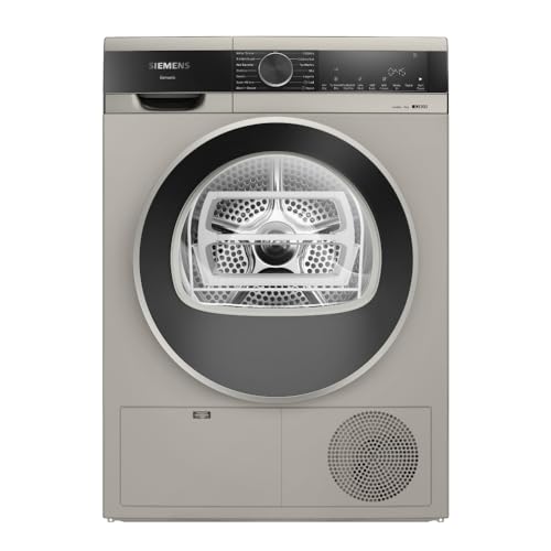 Image of SIEMENS 8 kg Fully Automatic Front load Condenser Tumble Clothes Dryer WP31G208IN, Silver Inox, Inbuilt Heater