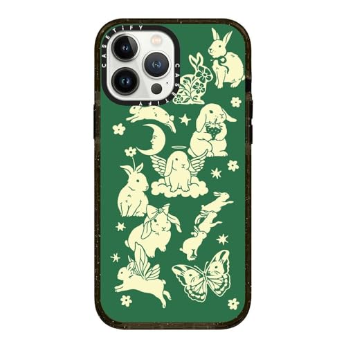 CASETiFY (P[XeBt@C) CpNgP[X iPhone 13 Pro Maxp [2.5 m 4X RpO[h̗ɑ΂ی/MagsafeΉ] - XvOoj[ - NAubN