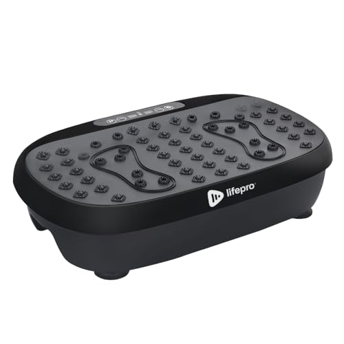 Lifepro Pedana Vibrante Dimagrante – Piastra Vibrante per Drenaggio Linfatico Gambe – Vibro Shaper per Allenamento e Tonificazione