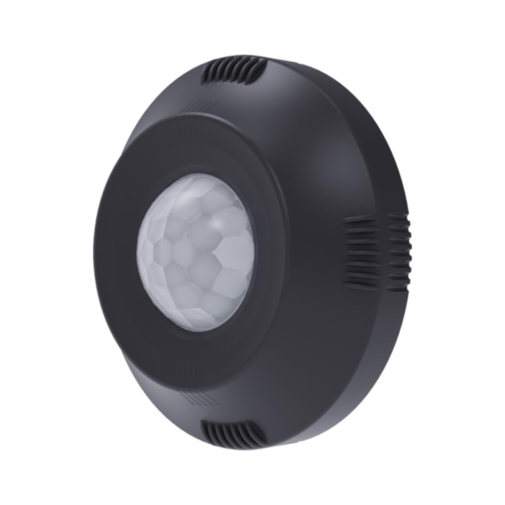 SensorSwitch, sensore Twist-to-Lock, fotocellula programmabile dal tramonto all'alba e rilevatore di movimento, nero (TLS BK)