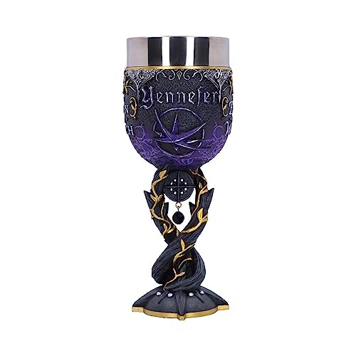 Copa The Witcher Yennefer negra de resina para coleccionistas de merchandising 4