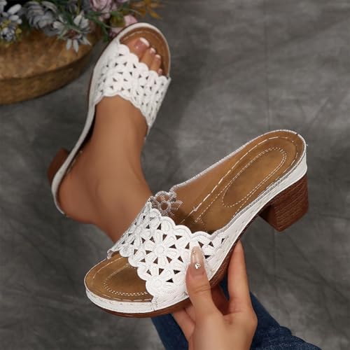 Pantoufles à talons hauts confortables pour marcher sans douleur - 2
