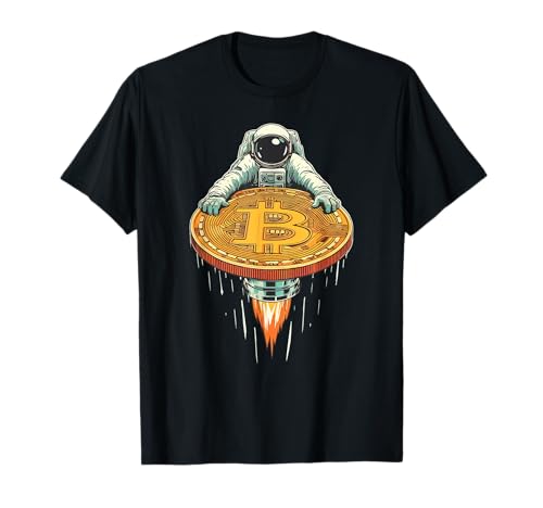 Astronaute Crypto Rocket - Hodl to the Moon T-Shirt