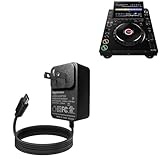 BoxWave Charger Compatible with AlphaTheta CDJ-3000X - Wall Charger Direct (15W), Rapid Charge Your Device with Built-in 3ft Cable
