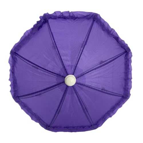 Purple Umbrella with Ruffle 5 (Each)