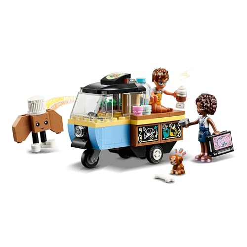 Image of LEGO Friends Mobile Bakery Food Cart Toy Playset for Kids 42606