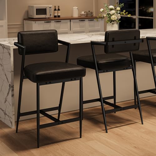 S Thick Cushion & Thickened Metal Legs, For Island, Counter Bar