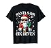 Christmas Funny Santa Says Six Seven 67 Meme Boys Girls Xmas T-Shirt