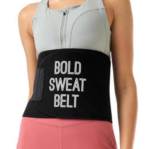 Image of Boldfit Sweat Belt for Women Fat Burner Made of Neoprene for Waist & Tummy Exercise, Sweat Belt for Men & Women for Fat Loss