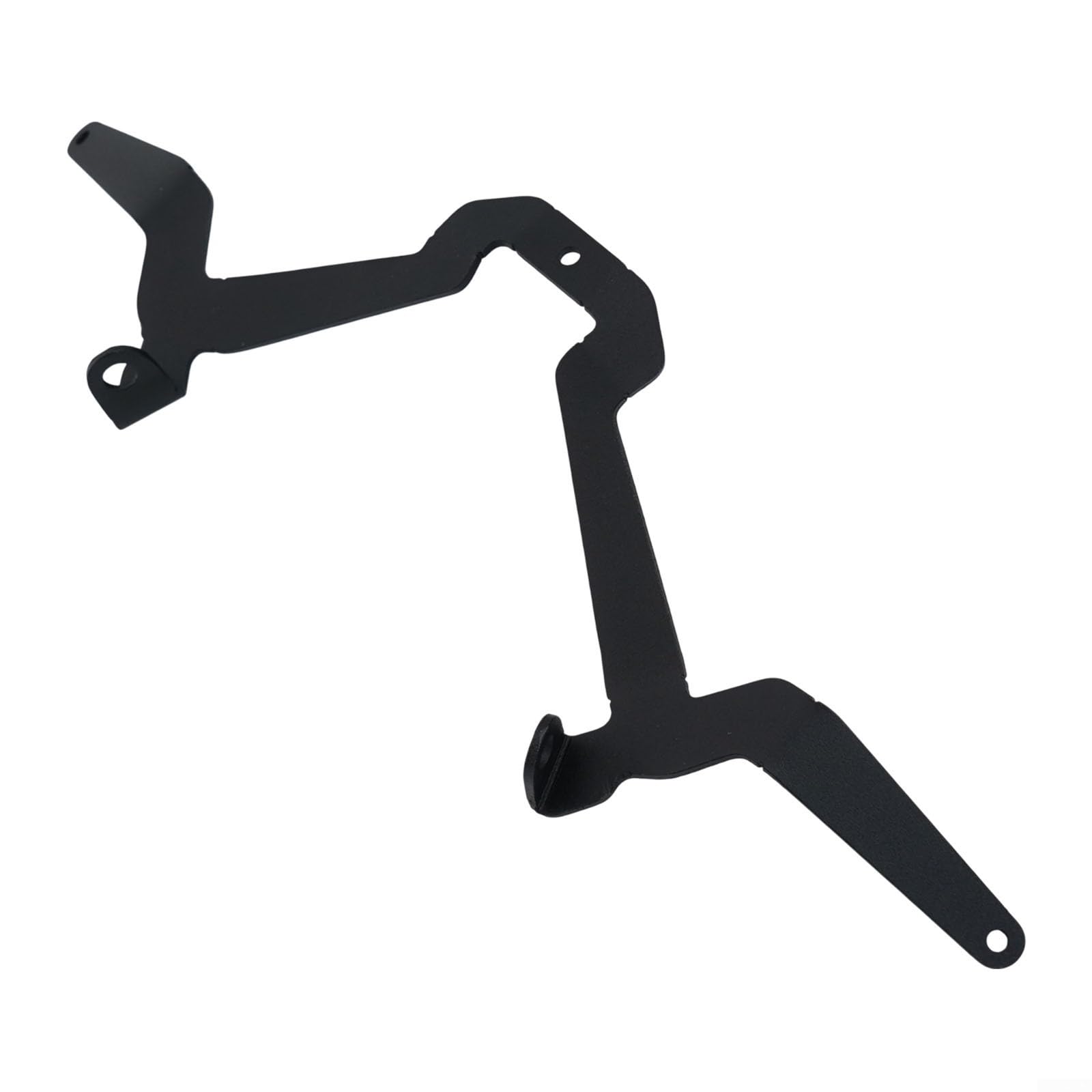 Déflecteur d'aileron avant pour moto MT-07 SP 2021 2022 2023 - Kit de carrosserie aérodynamique - Matériau ABS - Accessoires de course - Aspect carbone noir
