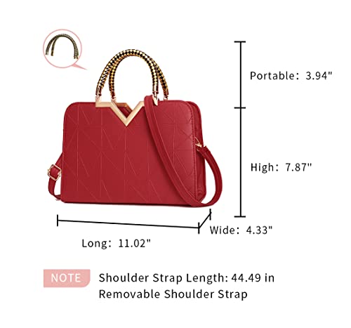 Image of JHVYF Shoulder bags for Women Trendy Crossbody bags Casual Satchels Purse Ladies' Tote Bag