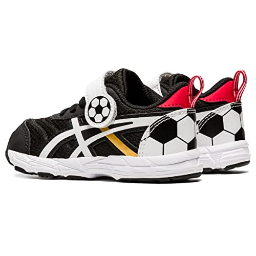ASICS Kid's Contend 6 Toddler Shoes, K4, Black/Pure Gold3