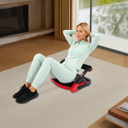 YNAADYH Appareil d'entraînement abdominal, machine d'exercice du ventre - Appareil d'entraînement de gym / maison - Outil d'entraînement - Appareil d'escalade...