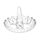 Soporte redondo para anillos de cristal