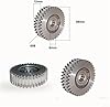 TPTBON E-Bike Motor Gear Clutch Kit with 36T Steel Gears, Bike Motor Kit - Electric Bicycle Accessories for Bafang (3pcs) (Size : Plastic-Steel Gears) #1
