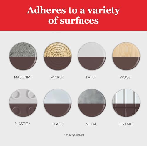 Image of Krylon K05527007 COLORmaxx Spray Paint and Primer for Indoor /Outdoor Use, Gloss Leather Brown, 12 Ounce (Pack of 1)