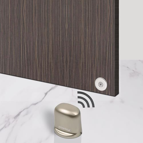 Image of Plantex Door Magnet Stopper /Stops for Main Door /Magnetic Door Stopper /Door Stopper for Main Door - Pack of 3 (APS-193, Satin Matt)