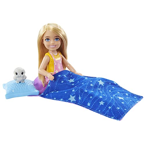 Barbie It Takes Two Coffret Vive Le Camping Poupée Chelsea Hibou Sac de Couchage Boussole et Accessoires de Camping Cadeau dès HDF77 - vue 7