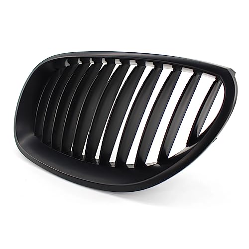 Parachoques delantero rejilla tipo riñón negro brillo para M5 528i E60 E61 3