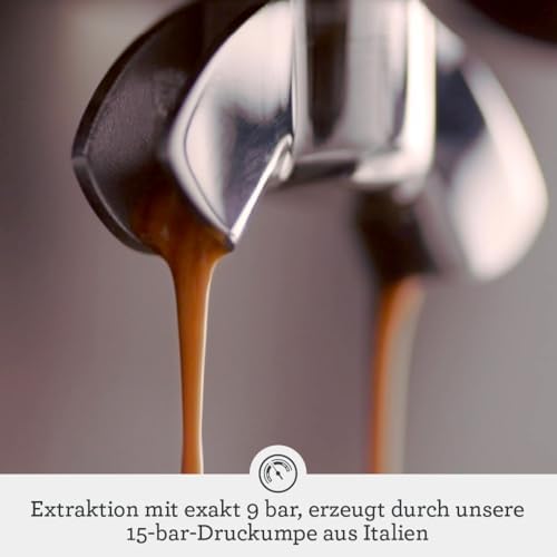 4. Bild von Sage Appliances Barista Pro Espressomaschine und Kaffeemaschine mit Milchaufschäumer, Siebträgermaschine, SES878, Gebürsteter Edelstahl