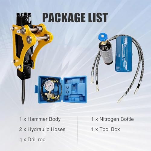 Danett 0.8-3Ton Mini Excavator Hydraulic Hammer