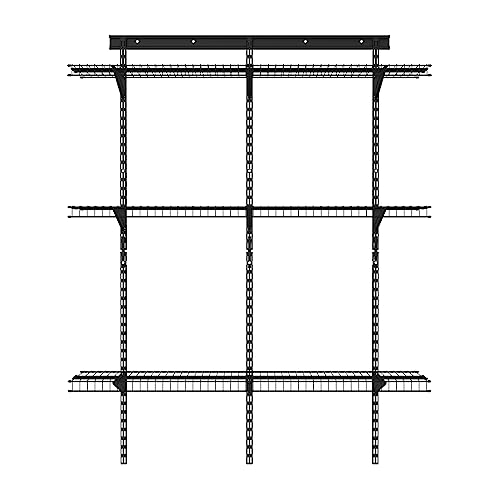 ClosetMaid Max Load Garage X 16 Satin Chrome Ventilated