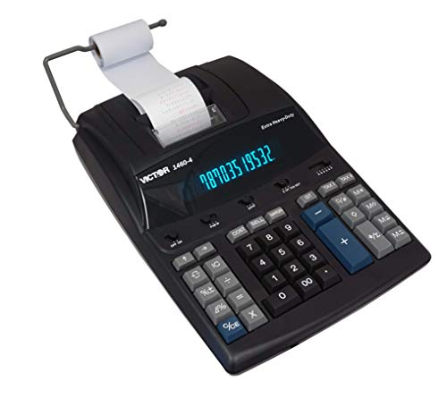 Victor 1460-4 12 Digit Extra Heavy Duty Commercial Printing Calculator