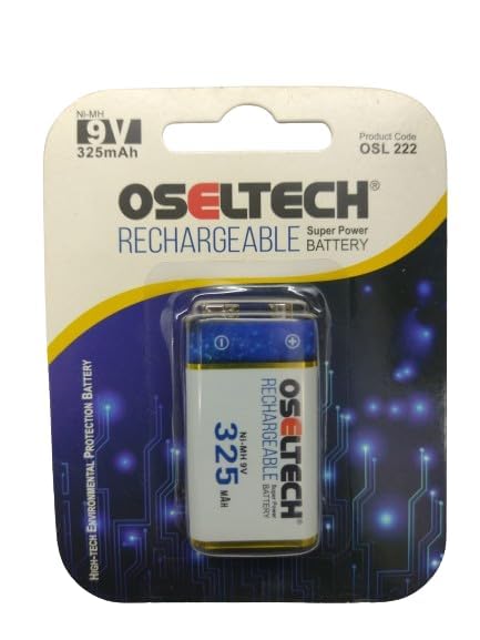 (9v OSELTECH) Ni-Mh 325mAh Capacity Ready to Use Rechargeable Battery - OSL 222-image-34