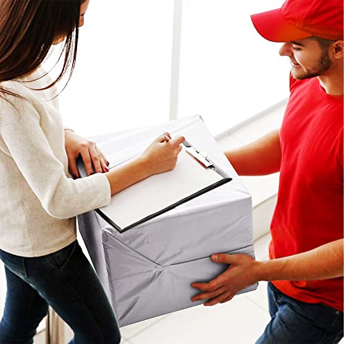3 Stück 60x79cm Weiß Versandbeutel Plastik Versandtaschen,Versandtüten für Kleidung Groß,Selbstklebend Poly Kunststoffbeutel Wasserdichte Kuriertaschen Paket Tüten für Versand Warensendung Textilien