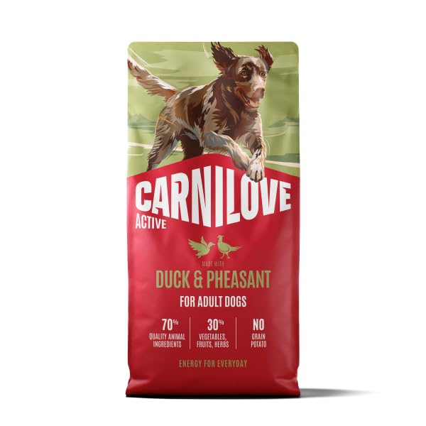 Carnilove Active Duck & Pheasant Dog Food 1.5kg