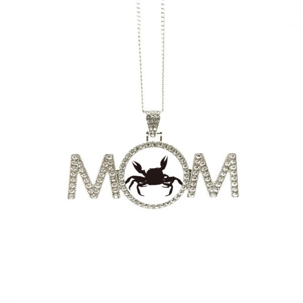Collier crabe noir de créateur, pendentif d'exception en taille M - 4