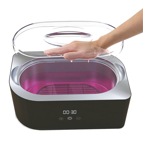MTTXY Máquina de Cera de Parafina de 4 litros, Baño de Cera para Manos y Pies, Revestimiento de Aleación de Aluminio y Control Inteligente de Temperatura para Calmar E Hidratar Profundamente La Piel