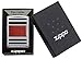 Zippo Wood Grain High Polish Chrome Pipe Pocket Lighter