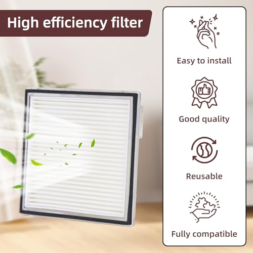 Image of VIEWALL Q10S5 Accessories Replacement Kit for Roborock Q10 S5 / Q10 S5+ Plus Robot Vacuum, 1 Main Brushes, 4 Mop Pads, 4 Side Brushes, 4 HEPA Filters, 4 Dust Bags, 1 Cleaning Tool, 1 Screwdriver