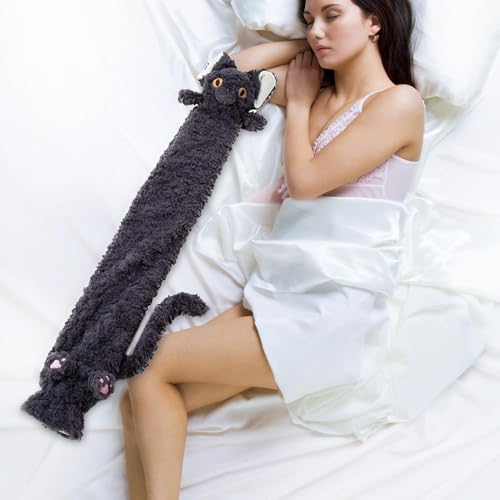 Sac à eau chaude 2L forme chat mignon, cadeau idéal pour l'hiver