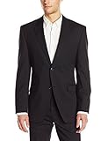 Perry Ellis Men's Black Cord 2 Button Side Vent Suit Separate Jacket