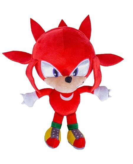 Red Sonic The HedgeHog 8.5" Knuckles Soft Stuffed Plush Toy Figure - Foto 7