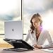 ICE COOREL Laptop Cooling Pad with 8 Cooling Fans, Cooling Pad for Laptop Fan 13-15.6 Inch, Laptop Cooler Stand with 6 Height Adjustable, Notebook Cooler Pad with Two USB Port [2025 Version]