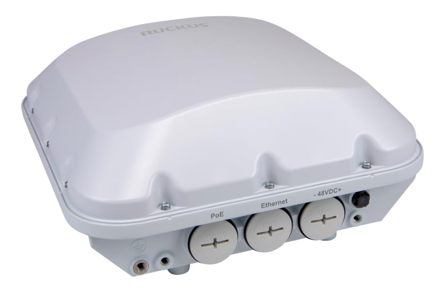 Image of Ruckus T670 Outdoor WiFi 6E Access Point (901-T670-US01) Tri-Band 5Gbps IP67 5GbE MultiGig + 2.5 /1GbE Ports PoE+ Mesh High-Density Campus ACE 3 Year Warranty (Hardware Only)