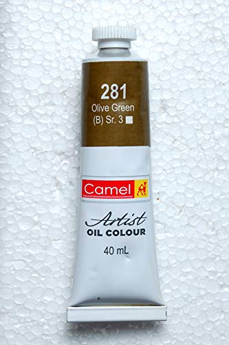Image of Artist Oil Colour 40 ml Pack of One (Olive Green)