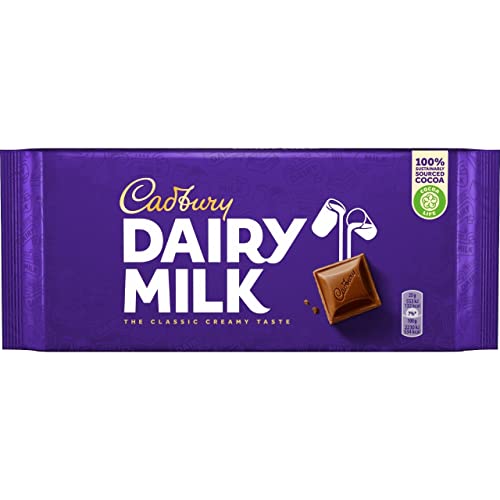 Cadbury Dairy Milk Chocolate 180g (Pack of 1)