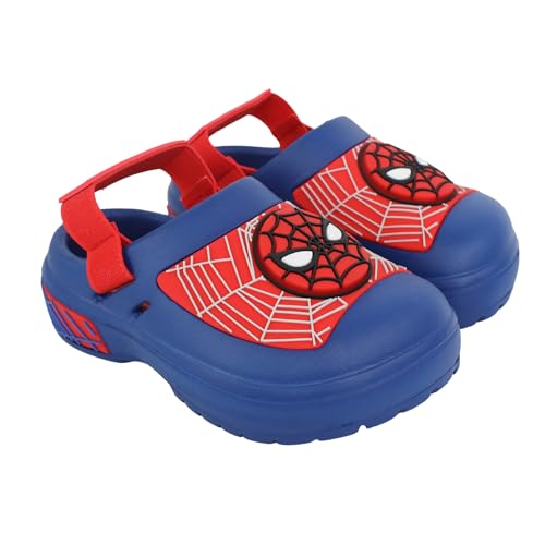 Image of Marvel Spiderman Clogs for Kids, Waterproof Slip On Toddler Clogs